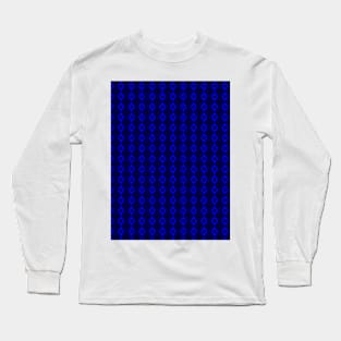 Blue Pattern 92 by Kristalin Davis Long Sleeve T-Shirt